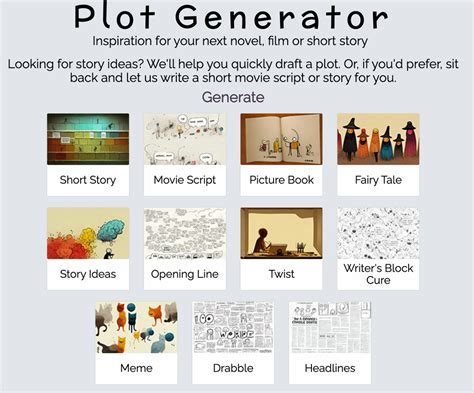 story line generator.